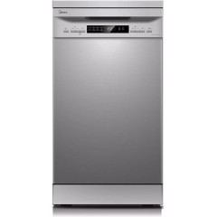 Midea MDWEF1034DSS-WC Ελεύθερο Πλυντήριο Πιάτων για 10 Σερβίτσια Π44.8xY84.5εκ. Inox